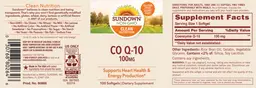 Label for CO Q-10 100 mg