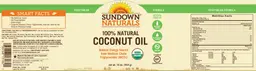 Label for Coconut Oil