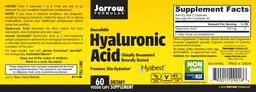 Label for Hyaluronic Acid	