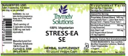 Label for Stress-Ease