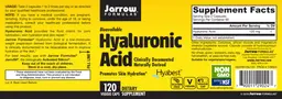 Label for Hyaluronic Acid	