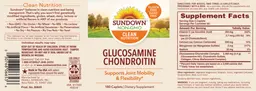 Label for Glucosamine Chondroitin