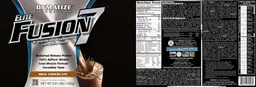 Label for Elite Fusion 7 Milk Chocolate