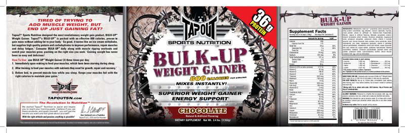 Bulk-Up Weight Gainer Chocolate
