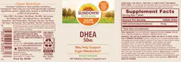 Label for DHEA 50 mg