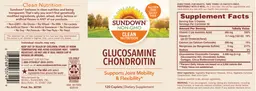 Label for Glucosamine Chondroitin