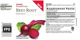Label for Beet Root