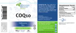 Label for COQ10 100 mg