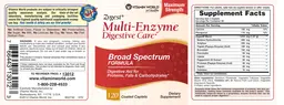 Label for Zygest Maximum Strength Multi-Enzyme