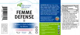 Label for Femme Defense ll