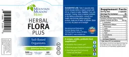 Label for Herbal Flora Plus