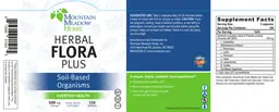 Label for Herbal Flora Plus