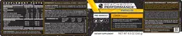 Label for Energize Lemon Flavored