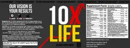 Label for 10X Life