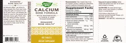 Label for Calcium Bone Formula
