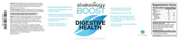 Label for Digestive Health