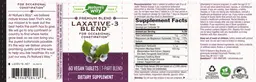 Label for Laxative-3 Blend