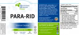 Label for Para-Rid