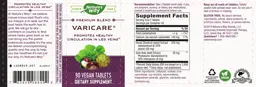 Label for Varicare