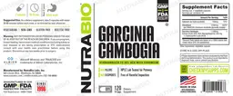 Label for Garcinia Cambogia