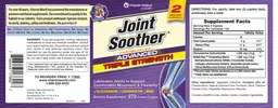 Label for Triple Strength Joint Soother