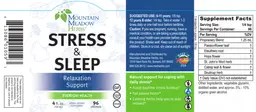Label for Stress & Sleep