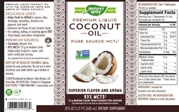 Label for Premium Liquid Coconut Oil