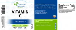 Label for Vitamin C 500 mg
