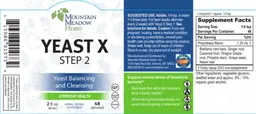 Label for Yeast X Step 2