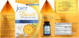 Label for Joint Bursts Joint Support Soft Chews Tropical Tang