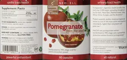 Label for Pomegranate