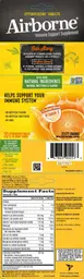 Label for Airborne Zesty Orange