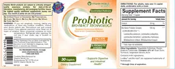 Label for Probiotic Bio-Tract Technology
