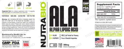 Label for ALA 300 mg