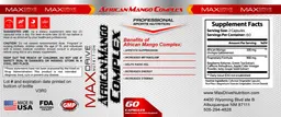 Label for African Mango Complex