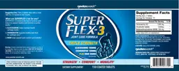 Label for SuperFlex-3 Triple Strength