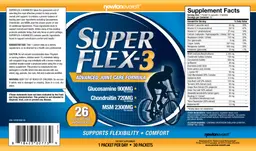 Label for SuperFlex-3 Advanced