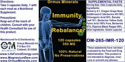 Label for Immunity Rebalancer