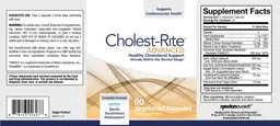 Label for Cholest-Rite