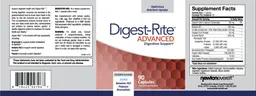 Label for Digest-Rite Advanced