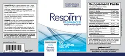 Label for RespiTrin Advanced