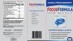 Label for Focus Formula