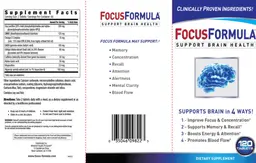 Label for Focus Formula