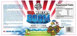 Label for Red, White & Boom Not Your Granny's Apple