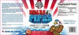 Label for Stars 'N Pipes Blood, Sweat & Tears