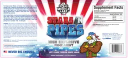Label for Stars 'N Pipes Let's Make 'Merica Grape Again