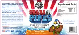 Label for Stars 'N Pipes 'Merican Made