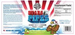 Label for Stars 'N Pipes Not Your Granny's Apple