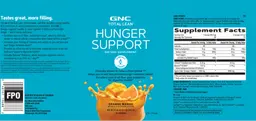 Label for Hunger Support Orange Mango