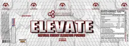 Label for Elevate Citrus Mist Flavor